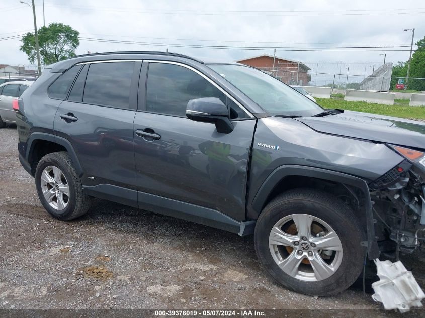 2021 Toyota Rav4 Xle Hybrid VIN: 4T3RWRFV3MU014649 Lot: 39376019