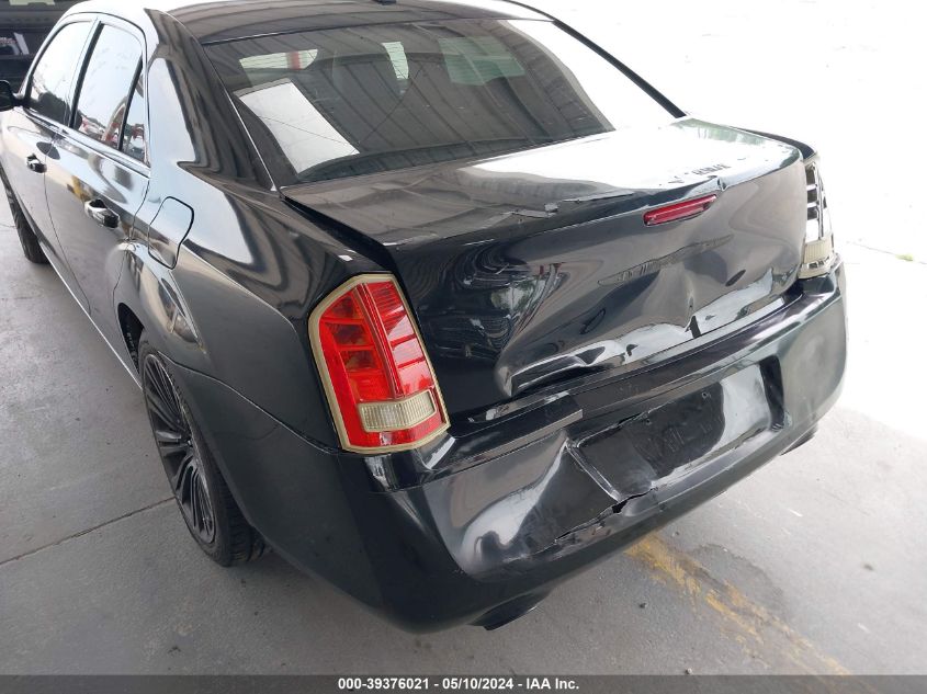 2012 Chrysler 300 S V8 VIN: 2C3CCADT8CH183392 Lot: 39376021