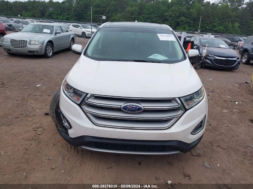 2017 Ford Edge Titanium VIN: 2FMPK3K89HBC01236 Lot: 39376030