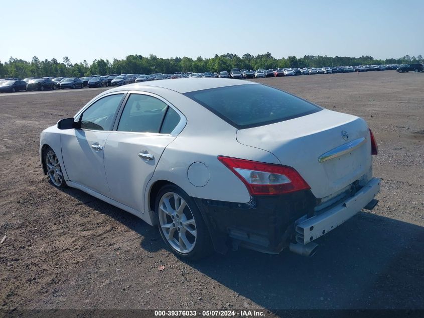 2012 Nissan Maxima 3.5 S VIN: 1N4AA5AP3CC816557 Lot: 39376033