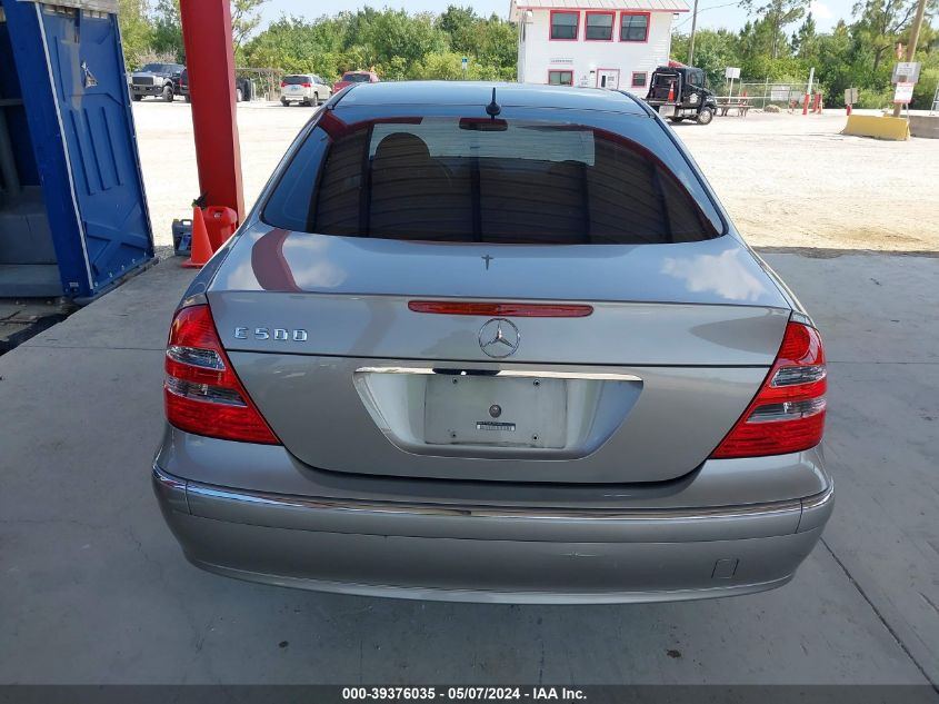 2005 Mercedes-Benz E 500 VIN: WDBUF70J45A726333 Lot: 39376035