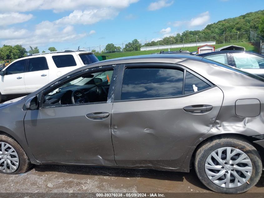 2019 Toyota Corolla Le VIN: 5YFBURHEXKP876410 Lot: 39376038