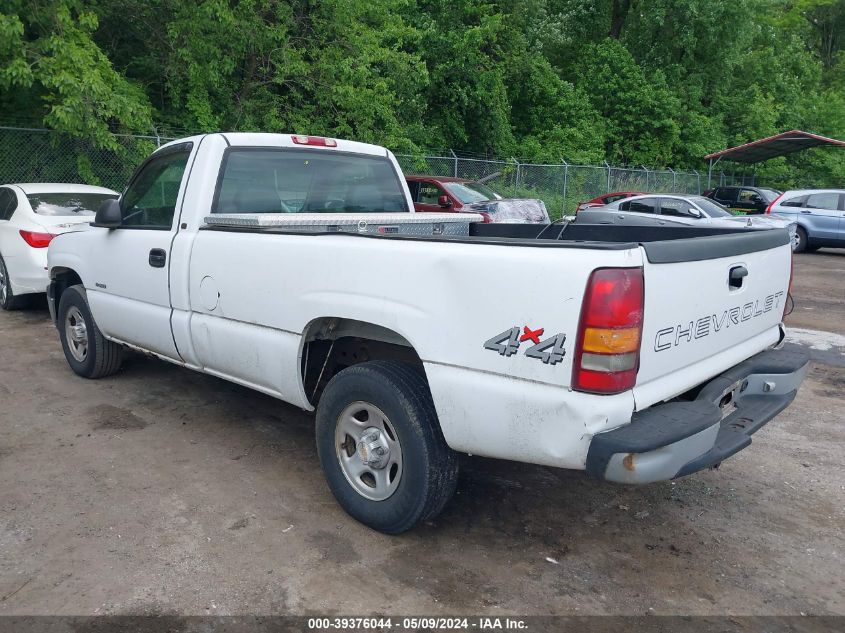 2000 Chevrolet Silverado 1500 VIN: 1GCEK14W8YE285890 Lot: 39376044