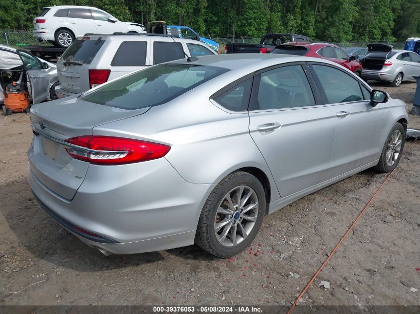 2017 Ford Fusion Se VIN: 3FA6P0H77HR370757 Lot: 39376053