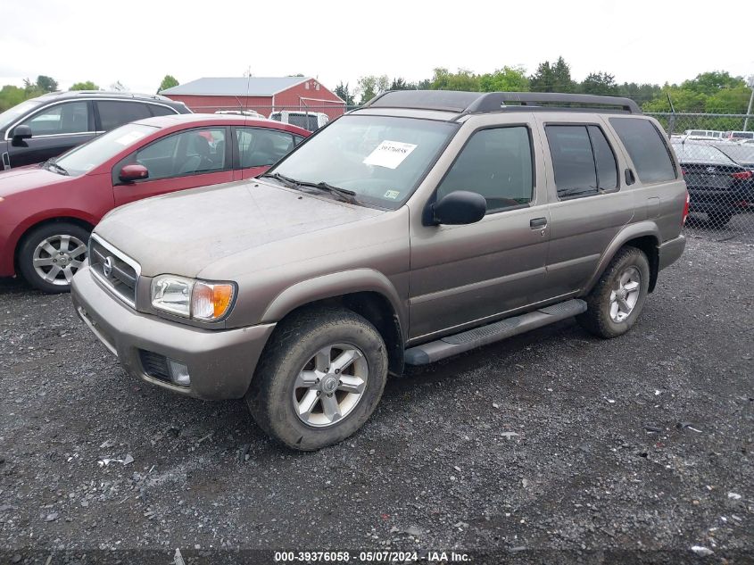 2003 Nissan Pathfinder Se VIN: JN8DR09Y33W832406 Lot: 39376058