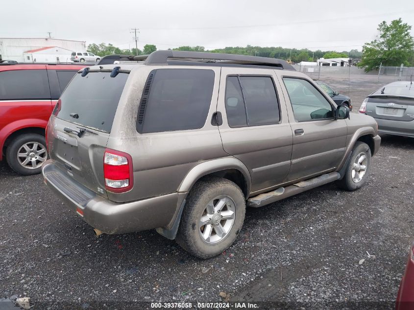 2003 Nissan Pathfinder Se VIN: JN8DR09Y33W832406 Lot: 39376058