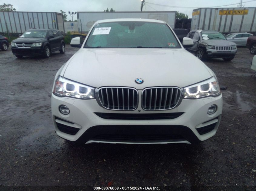 2018 BMW X4 xDrive28I VIN: 5UXXW3C56J0T81018 Lot: 39376059