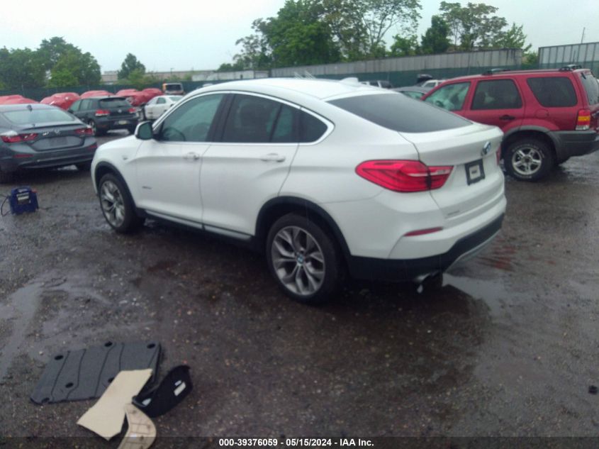 2018 BMW X4 xDrive28I VIN: 5UXXW3C56J0T81018 Lot: 39376059