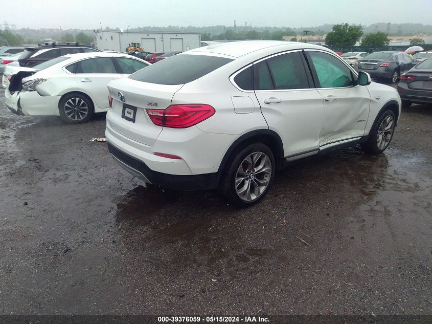 2018 BMW X4 xDrive28I VIN: 5UXXW3C56J0T81018 Lot: 39376059