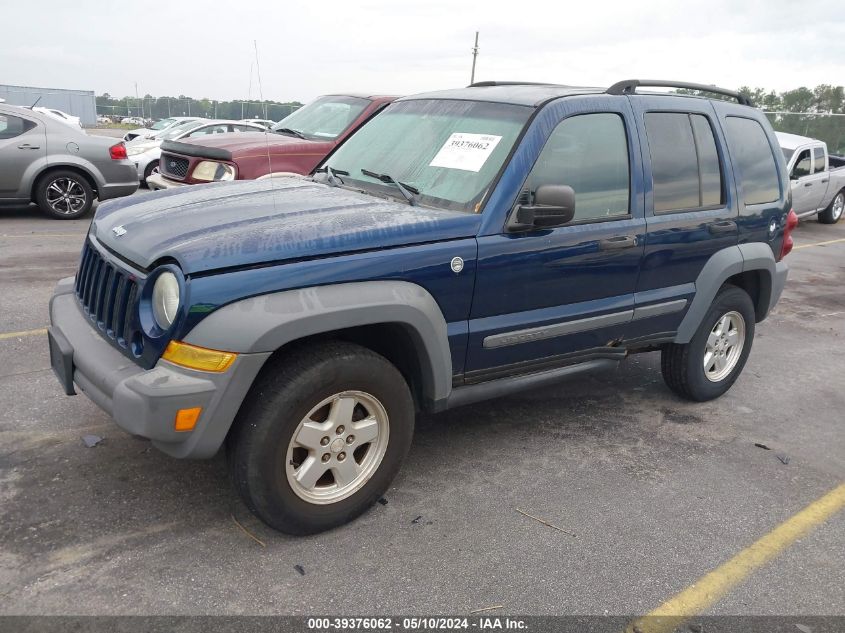 2005 Jeep Liberty Sport VIN: 1J4GL48K25W658470 Lot: 39376062