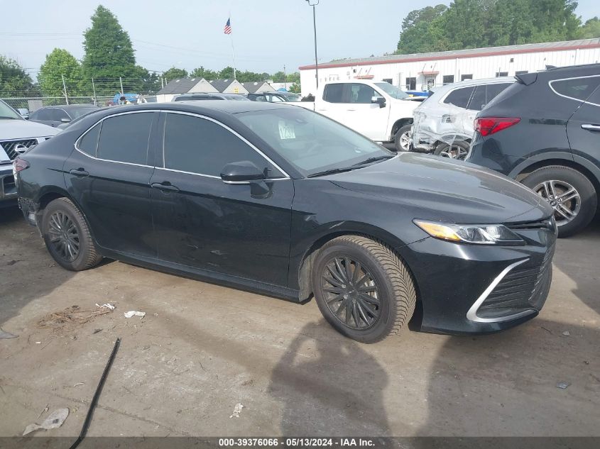 2021 Toyota Camry Le VIN: 4T1R11AK9MU544209 Lot: 39376066