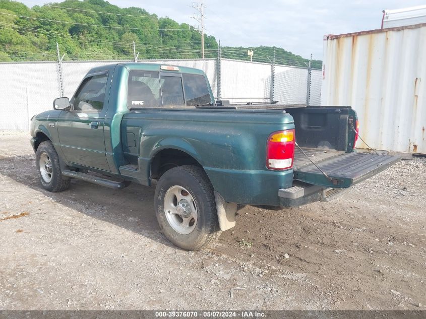 1999 Ford Ranger Xlt VIN: 1FTYR11X6XTA82061 Lot: 39376070