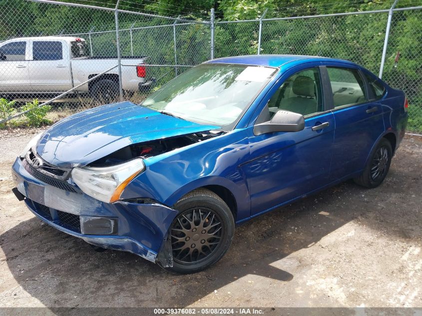 2008 Ford Focus S VIN: 1FAHP34N38W183656 Lot: 39376082