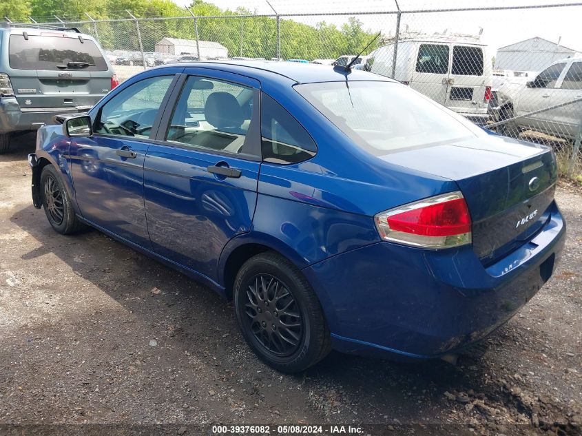 2008 Ford Focus S VIN: 1FAHP34N38W183656 Lot: 39376082