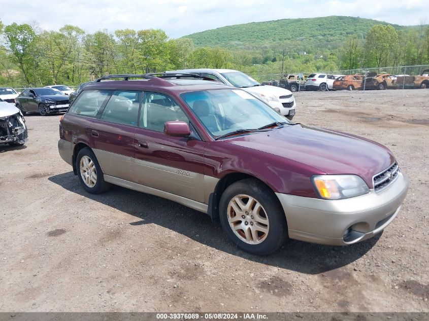 2000 Subaru Outback Limited VIN: 4S3BH6869Y7655936 Lot: 39376089