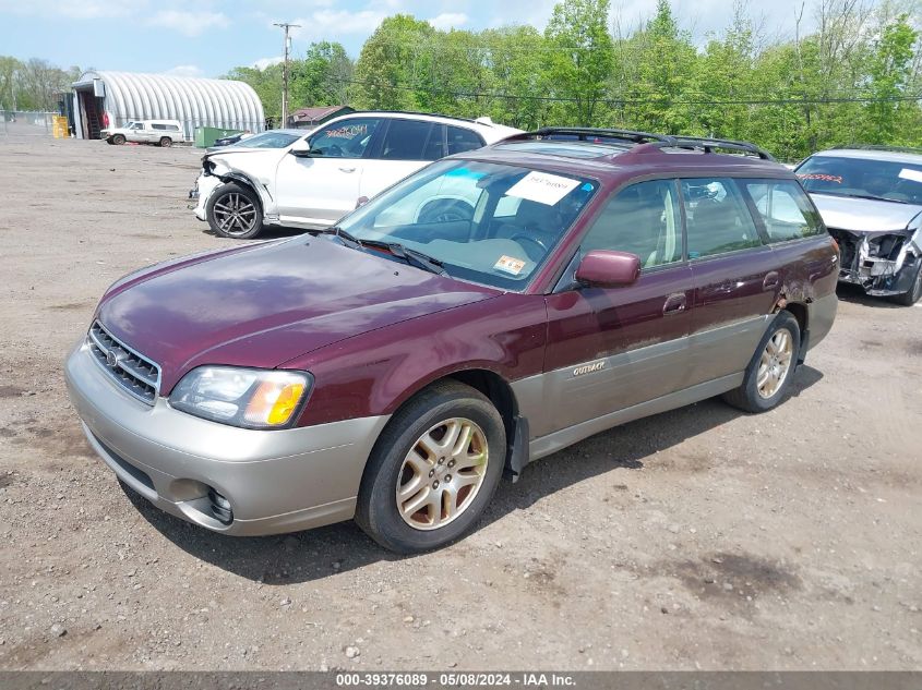 2000 Subaru Outback Limited VIN: 4S3BH6869Y7655936 Lot: 39376089