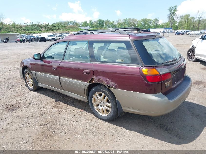 2000 Subaru Outback Limited VIN: 4S3BH6869Y7655936 Lot: 39376089