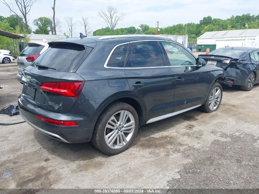 2018 Audi Q5 2.0T Premium/2.0T Tech Premium VIN: WA1BNAFY6J2248542 Lot: 39376095