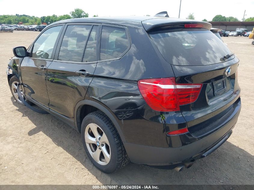 2011 BMW X3 xDrive28I VIN: 5UXWX5C59BLW14068 Lot: 39376097