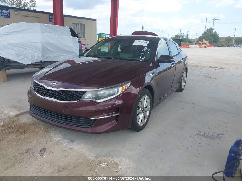 2018 Kia Optima Lx VIN: 5XXGT4L34JG255219 Lot: 39376114