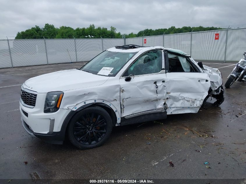 2021 Kia Telluride Sx VIN: 5XYP5DHC4MG145922 Lot: 39376116