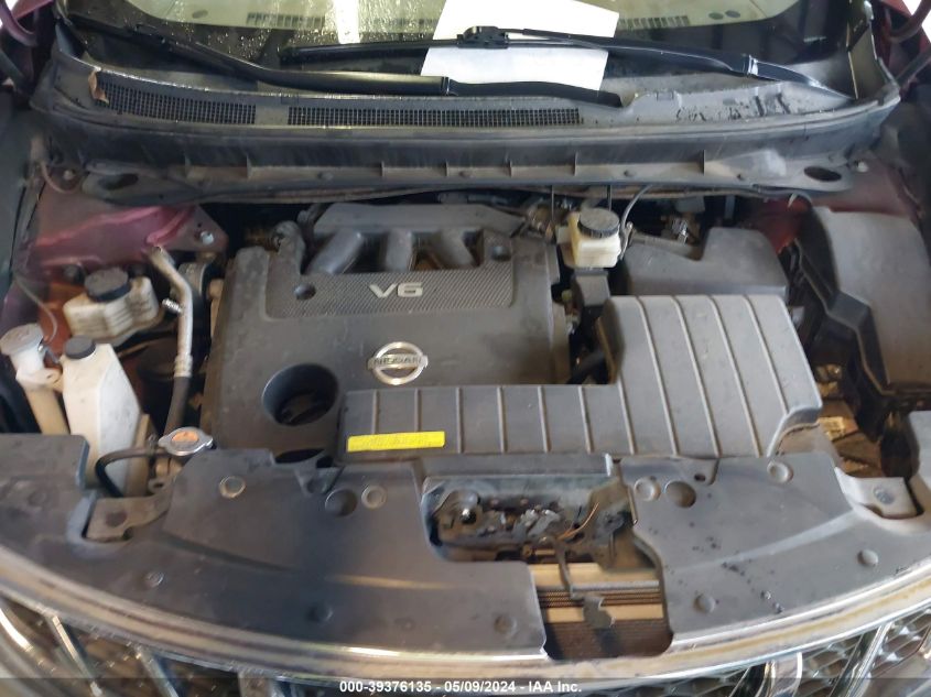 2012 Nissan Murano Sl VIN: JN8AZ1MU0CW117757 Lot: 39376135