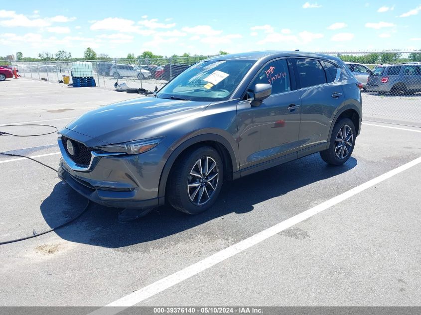 2018 Mazda Cx-5 Grand Touring VIN: JM3KFBDM4J0427531 Lot: 39376140