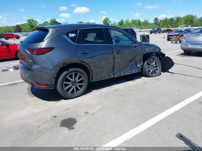 2018 Mazda Cx-5 Grand Touring VIN: JM3KFBDM4J0427531 Lot: 39376140