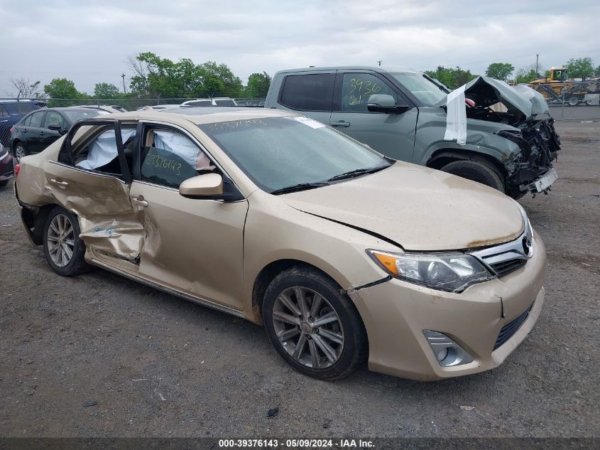 2012 Toyota Camry Xle V6 VIN: 4T1BK1FK6CU507754 Lot: 39376143