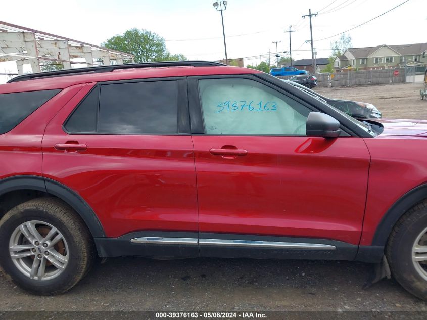 2020 Ford Explorer Xlt VIN: 1FMSK8DH5LGB70587 Lot: 39376163