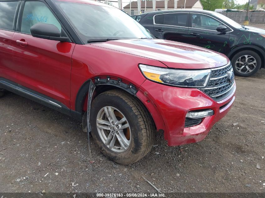 2020 Ford Explorer Xlt VIN: 1FMSK8DH5LGB70587 Lot: 39376163