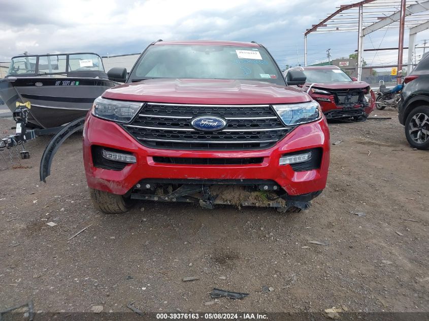 2020 Ford Explorer Xlt VIN: 1FMSK8DH5LGB70587 Lot: 39376163