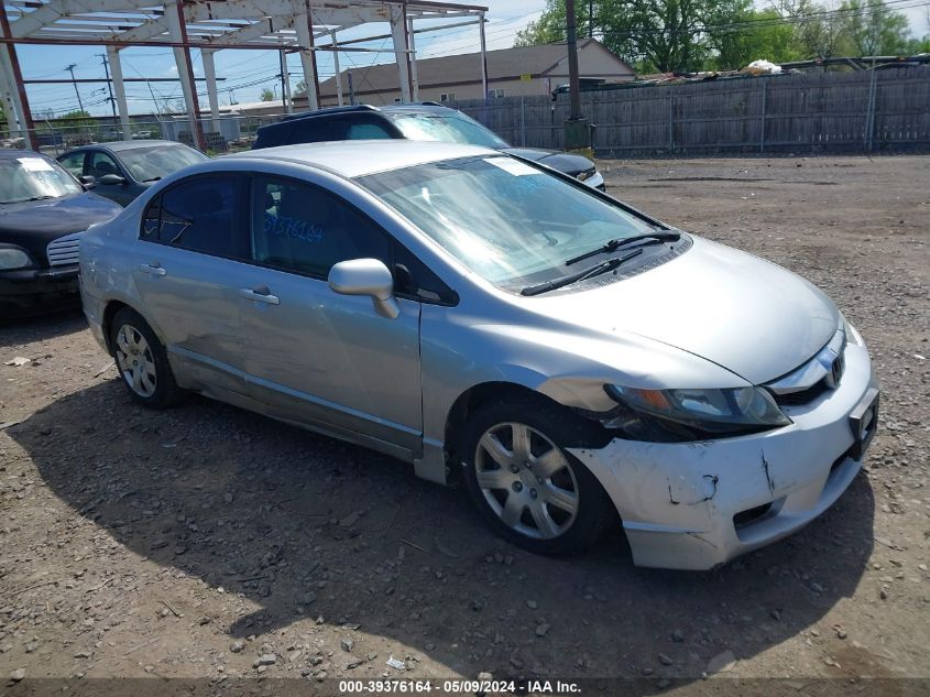 2010 Honda Civic Lx VIN: 2HGFA1F51AH300676 Lot: 39376164