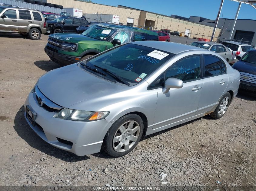 2010 Honda Civic Lx VIN: 2HGFA1F51AH300676 Lot: 39376164