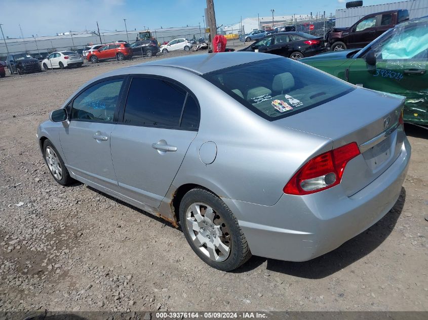 2010 Honda Civic Lx VIN: 2HGFA1F51AH300676 Lot: 39376164