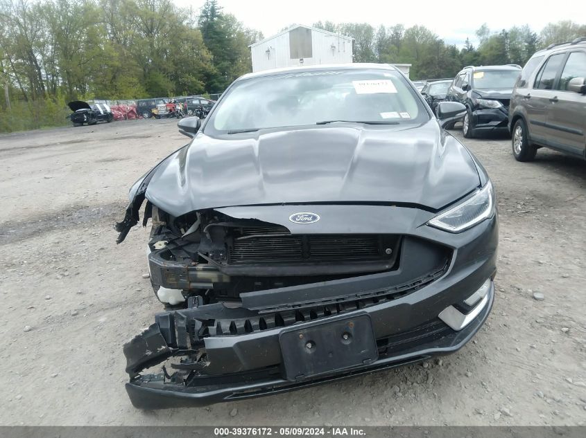 2017 Ford Fusion Se VIN: 3FA6P0T9XHR183988 Lot: 39376172