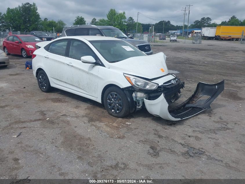 2015 Hyundai Accent Gls VIN: KMHCT4AE2FU881139 Lot: 39376173