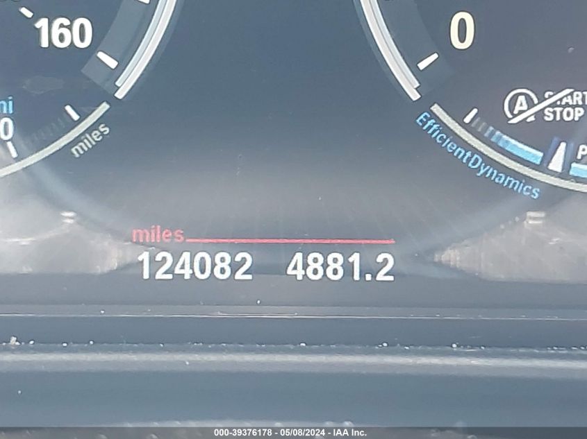 2016 BMW 535I VIN: WBA5B1C56GG134653 Lot: 39376178