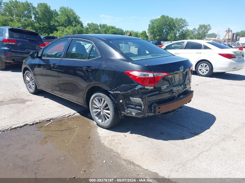 2015 Toyota Corolla Le Plus VIN: 5YFBURHEXFP179499 Lot: 39376197