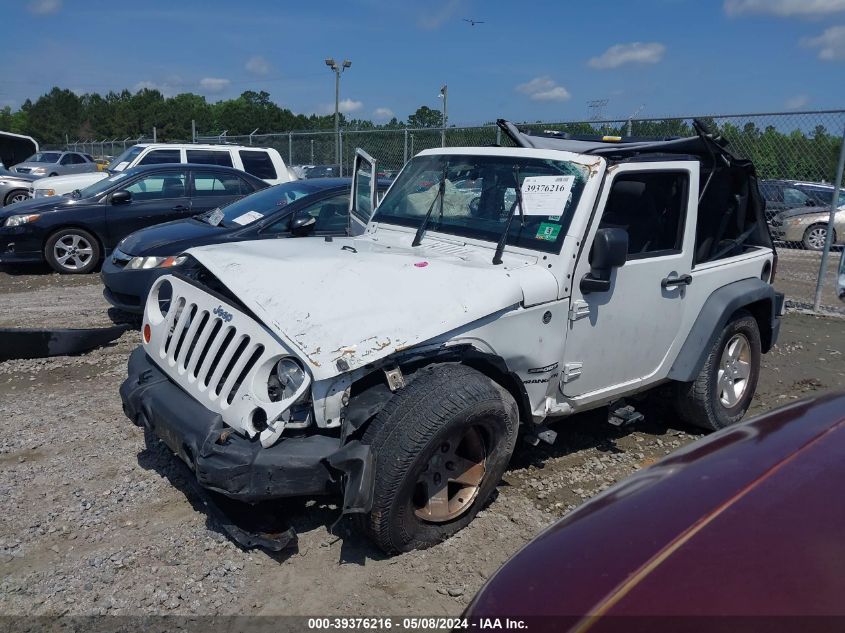 2012 Jeep Wrangler Sport VIN: 1C4AJWAG7CL119442 Lot: 39376216