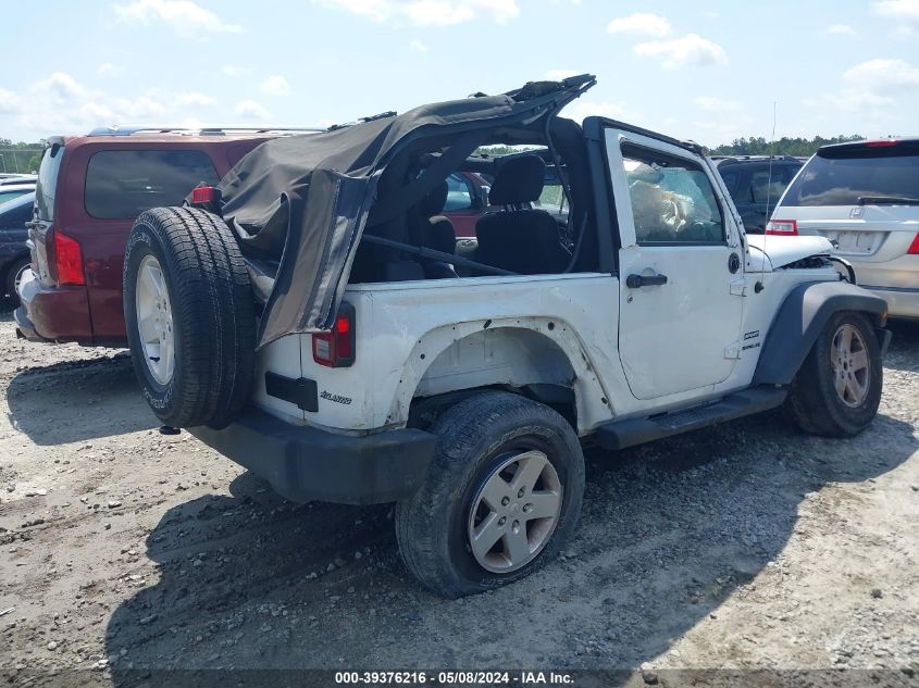 2012 Jeep Wrangler Sport VIN: 1C4AJWAG7CL119442 Lot: 39376216