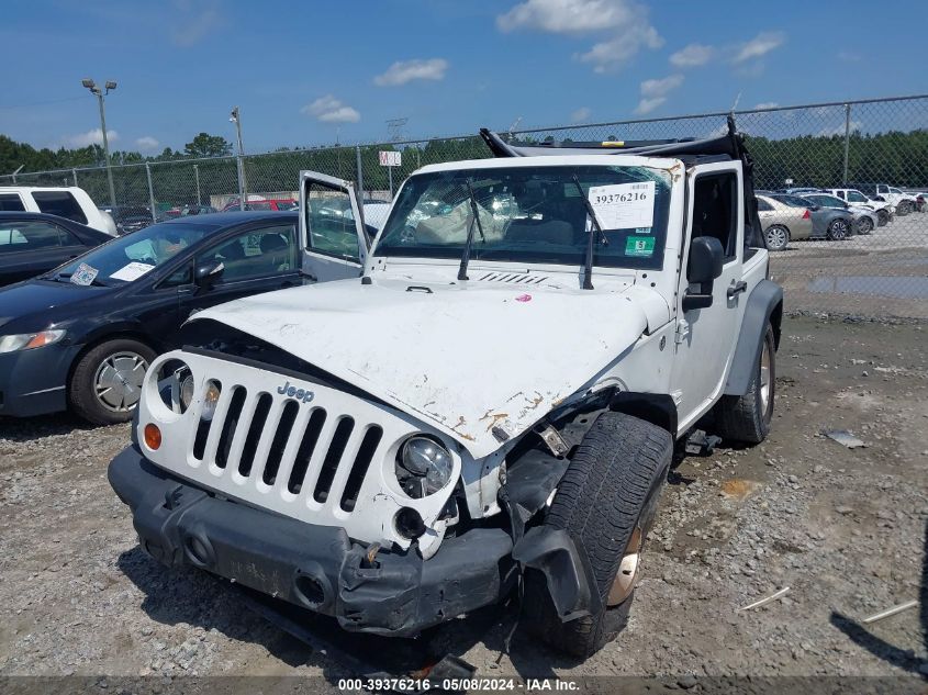 2012 Jeep Wrangler Sport VIN: 1C4AJWAG7CL119442 Lot: 39376216