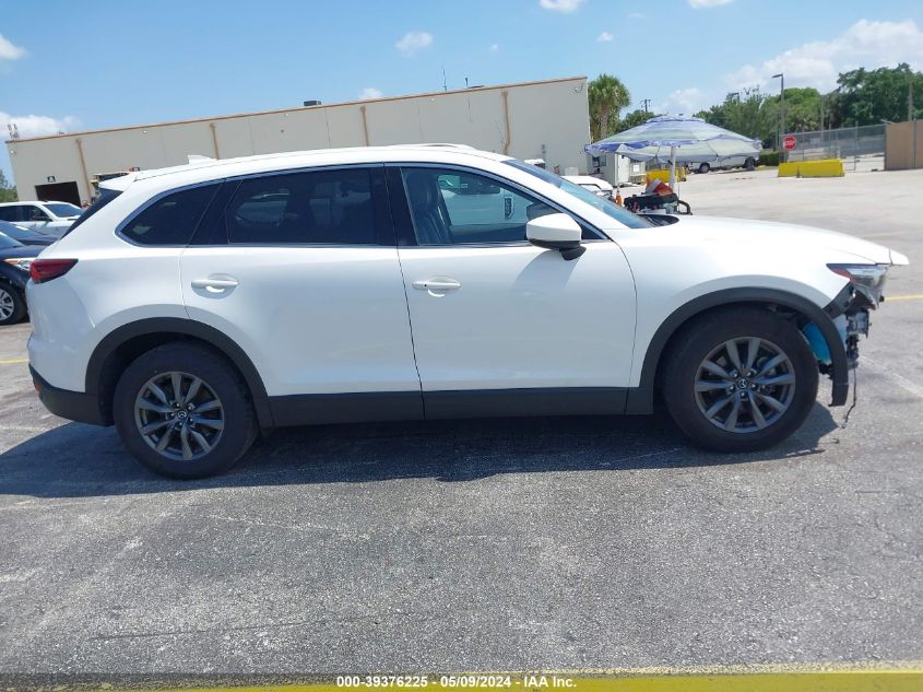 2022 Mazda Cx-9 Touring VIN: JM3TCBCY2N0607744 Lot: 39376225