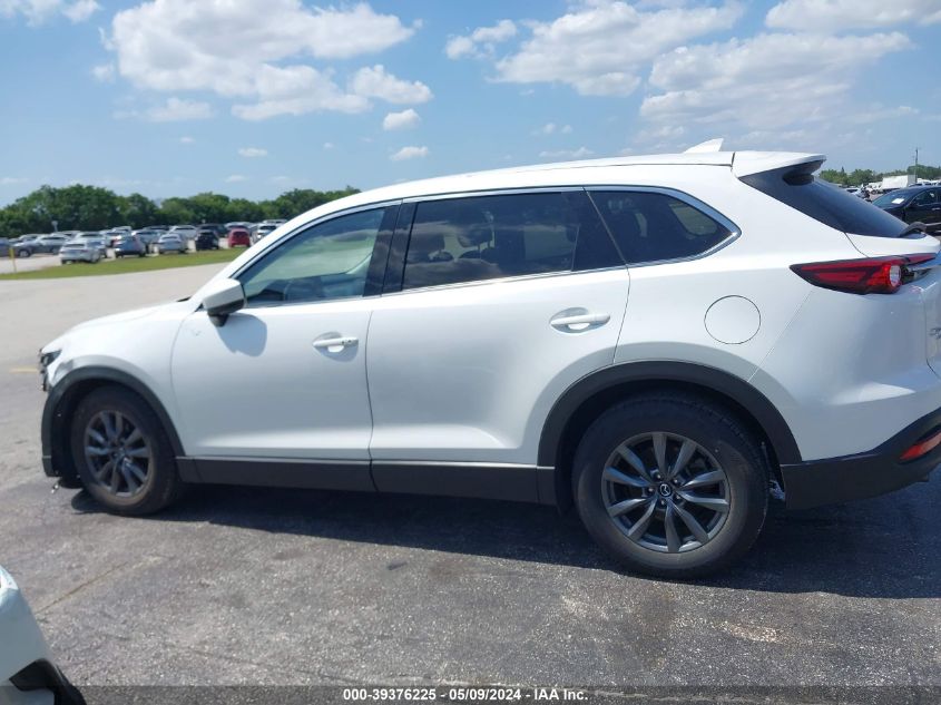 2022 Mazda Cx-9 Touring VIN: JM3TCBCY2N0607744 Lot: 39376225