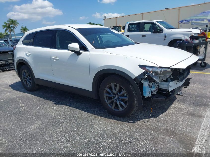 2022 Mazda Cx-9 Touring VIN: JM3TCBCY2N0607744 Lot: 39376225