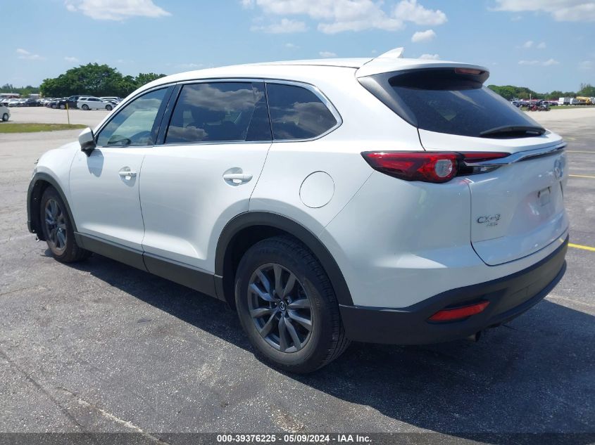 2022 Mazda Cx-9 Touring VIN: JM3TCBCY2N0607744 Lot: 39376225