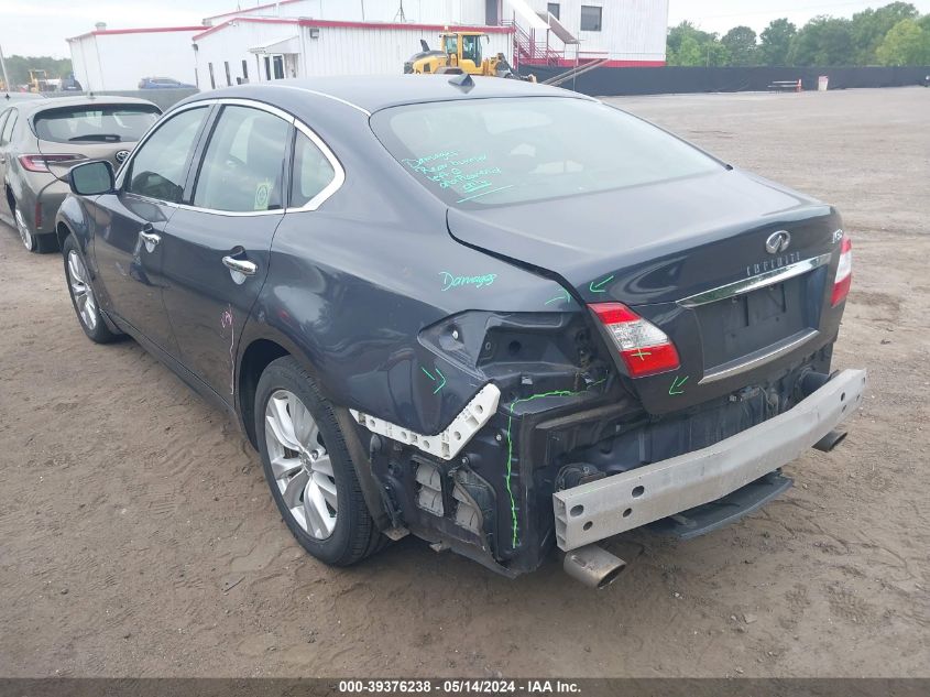 2011 Infiniti M37X VIN: JN1BY1AR3BM375643 Lot: 39376238