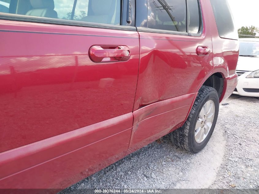 2007 Mercury Mountaineer Luxury VIN: 4M2EU37E27UJ08100 Lot: 39376244