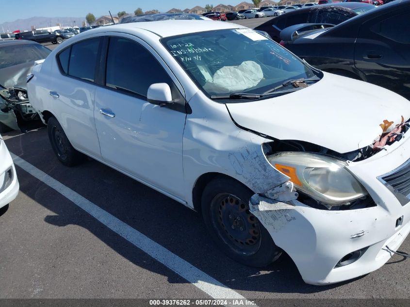 2013 Nissan Versa 1.6 Sv VIN: 3N1CN7APXDL888755 Lot: 39376262