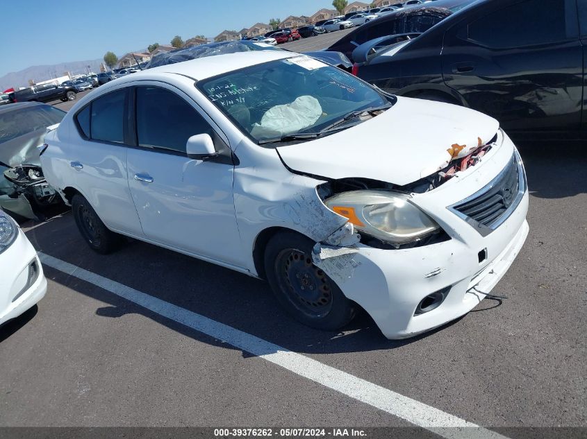 2013 Nissan Versa 1.6 Sv VIN: 3N1CN7APXDL888755 Lot: 39376262